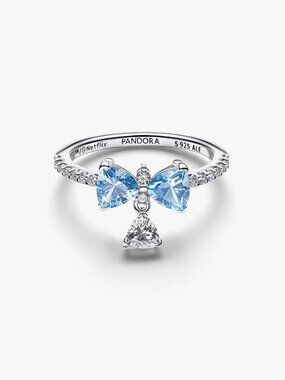 Pandora Bridgerton Blue Bow Ring